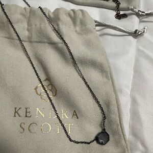 Kendra Scott Charcoal Necklace